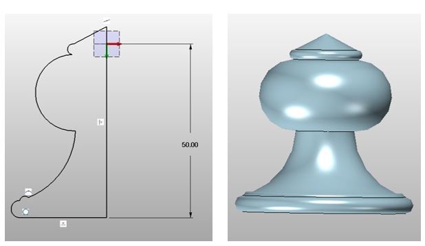 Modelowanie 3D uchwytów meblowych w ZW3D CAD/CAM