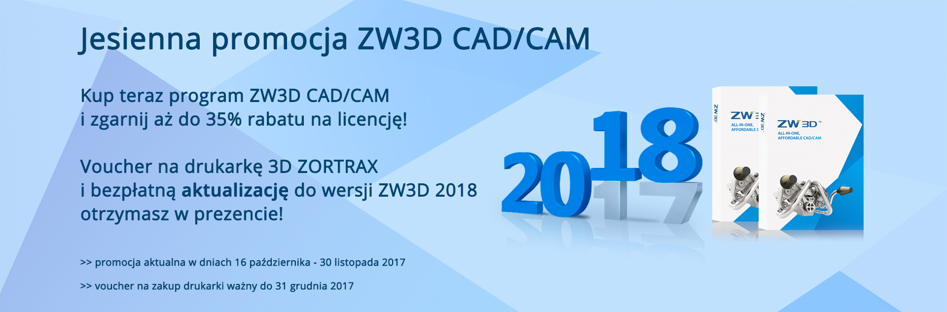 DARMOWA AKTUALIZACJA DO ZW3D 2018 FINITO