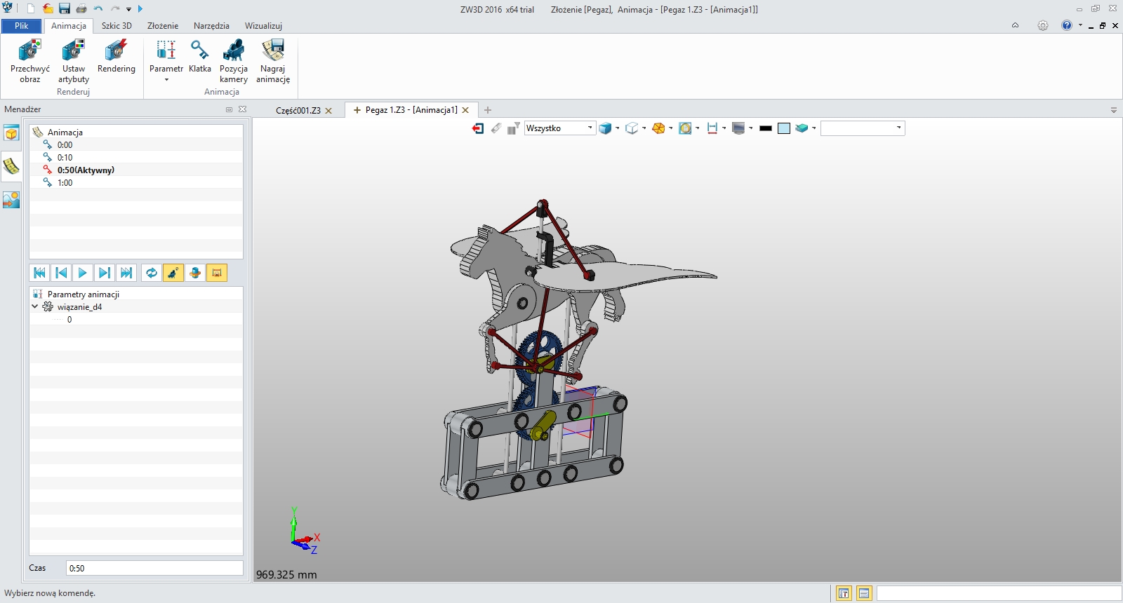 Standard Zw3d 2020 Zintegrowany System Cadcam Program