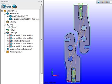 Dodawanie ścieżki narzędzi dla detalu w ZW3D CAD/CAM