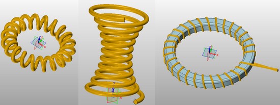 Projektowanie 3D cewek w ZW3D CAD/CAM