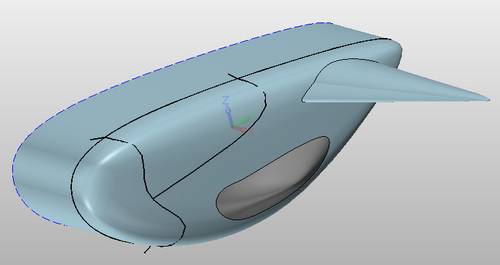Wygięcie odpowiedniego kształtu w ZW3D CAD/CAM