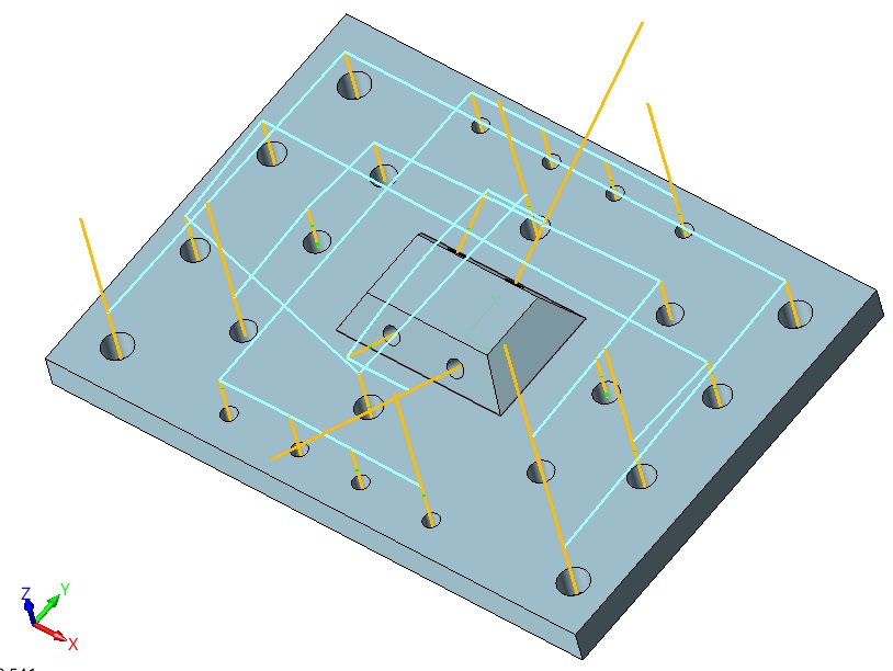 Taktyka otworów do 5 osi w ZW3D CAD/CAM