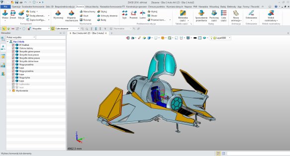 Wydajne modelowanie i złożenia w programie do projektowania 3D