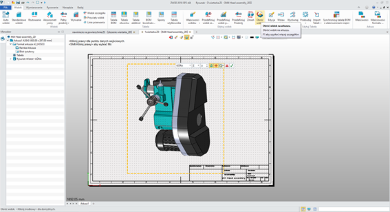 program 3D rzut rysunku